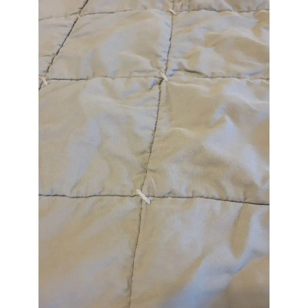 Patchwork Throw Lap Blanket Quilted Granny Square Cottage Home Decor 47.5
